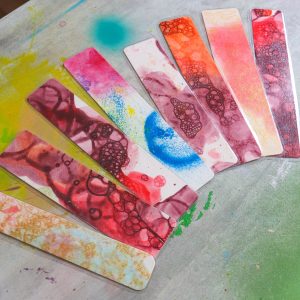 Marque pages fragment d'artiste